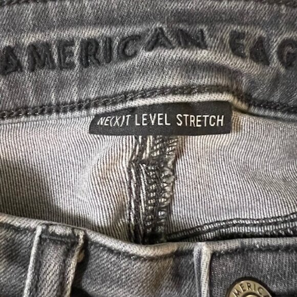 American Eagle Next Level Stretch Black Jeans, Size 2 - Picture 5 of 5